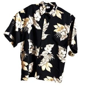 Premier Men Casual Floral Formal Short Sleeve Stylish Slim Fit Dress Shirt 3xL